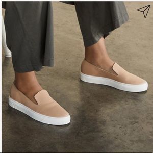 Nisolo Luna Leather Vibram Tan Slip On Sneaker